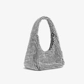 Sac à bandoulière en chaîne pour téléphone et maquillage avec diamants brillants et bling-bling pour célébrités d'Internet