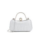 Bright Shaping Dinner Bag Trendy Western Handbag Exquisite Shoulder Messenger Bag