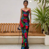 Robe longue Fabienne - Noir