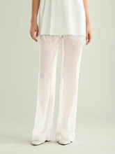 Chiffon-Bodenwischerhose