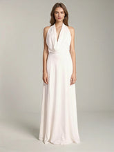 Backless Pearls Maxi Dresses