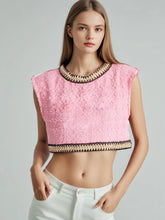 Chain Short Sleeveless Vest Top