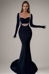 Diamonds Slimming Party Dresses