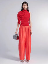 Asymmetric Mesh Short Vest Top