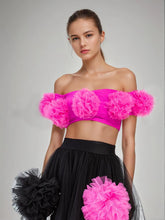 Mesh Splicing Floral Vest Pleated Skirt Two Piece Set