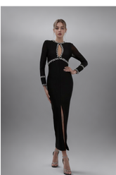 Diamonds Sexy Dresses For Hollow Out