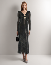 Diamonds Spiral Pleatd Folds Dresses