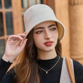 Chapeau de protection solaire assorti à tous les chapeaux de seau de protection de visage à grand bord coréen