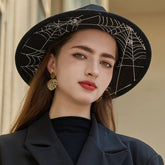 Arrivée Créatif Vintage Haut-de-forme Personnalité Sauvage Rue Snap Chapeau Grand Bord Chapeau