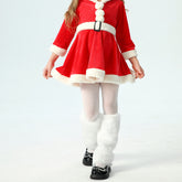 Plüsch-Fußbedeckung für lange Haare, Weihnachts-Kleidungszubehör