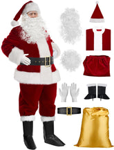 Unisex Weihnachten Santa Kostüm Kostüm Outfit Cosplay Party HolidaySet