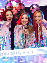 Halloween Pailletten Strickjacke