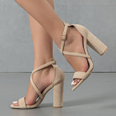 It's Party Time Rhinestone Platform Heels