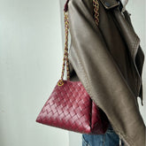 Handgemachte Fallschirmkettentasche Handtragetasche Umhängetasche Unterarm