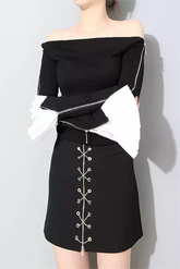 Gefaltete Hemdmanschetten