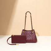 Hand Parachute Chain Bag Woven Portable Vegetable Basket Shoulder Bag