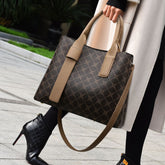 Bag Retro Handbag High Sense Messenger Bag Large Capacity Office Tote