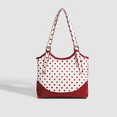 Special Interest Design Large Capacity Premium Casual Office Plaid One Shoulder Retro All Match Bag