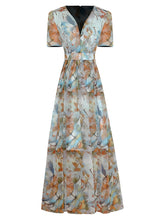 La robe à manches courtes Audrey