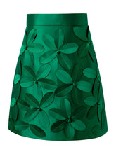 The Lotus High Waist Mini Skirt - Multiple Colors