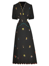 La robe à manches courtes Solstice