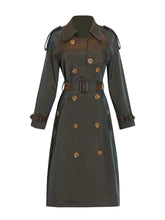 Addison Spliced Belt Casual Coat