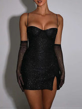 Rückenfreies Minikleid Alina