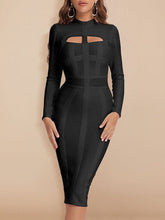 Aurelia Hollow Out Midi Dress