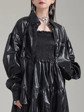 Cara lässige einreihige Bluse