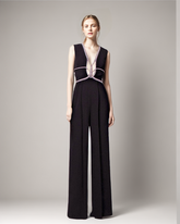 Diamonds Sleeveless Hollow Out Jumpsuit