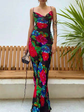 Robe longue fleurie Damian