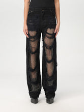 Jeans mit Kristallverzierung