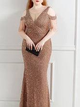 Robe longue à épaules dénudées Dillon