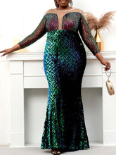 Elliana – Maxikleid mit Pailletten