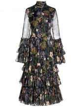 Jasmine – Midikleid mit Rüschen