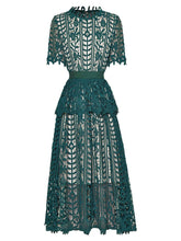 Robe mi-longue évidée Maria Dark