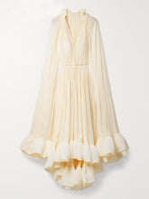 Naomi Ruffle Midi Dress