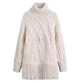 Der Quinn Rollkragenpullover mit langen Ärmeln