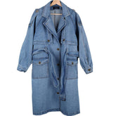 Der Alexa Denim Trenchcoat