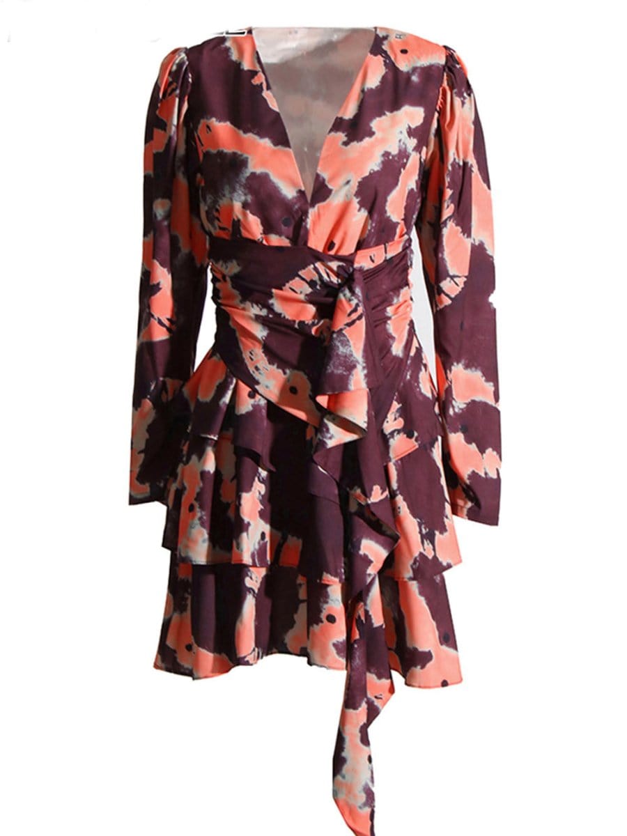 robin mini dress Robin Tiered Mini Dress