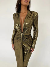 Robe longue moulante Rylee