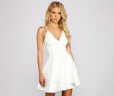 Isabella Skaterkleid mit Schnürung hinten