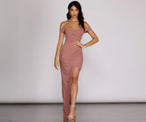 Mariel schulterfreies Kleid