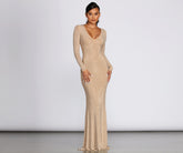 Peppiges formelles Kleid in Heat Stone