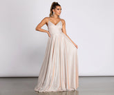 Robe trapèze pailletée Elana