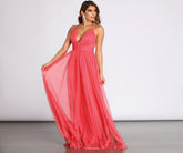 Jodi Tüll-A-Linien-Kleid