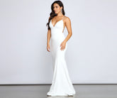 Holly Meerjungfrauenkleid mit Schnürung am Rücken