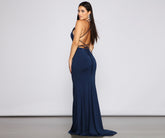 Isabella Neckholder-Ballkleid in A-Linie