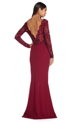 Robe en dentelle festonnée Gwen