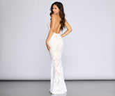 Robe licou à sequins Meg Formal